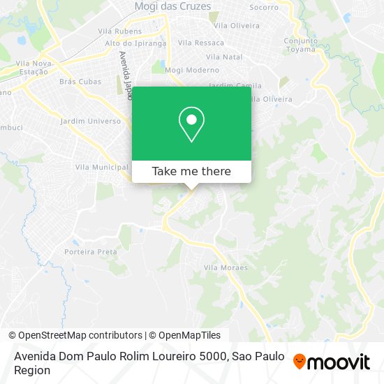 Avenida Dom Paulo Rolim Loureiro 5000 map