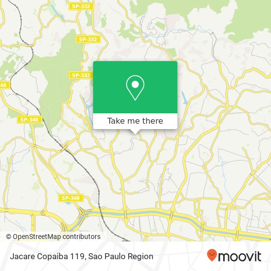 Jacare Copaiba 119 map