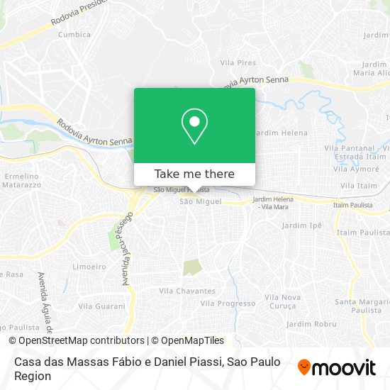 Casa das Massas Fábio e Daniel Piassi map