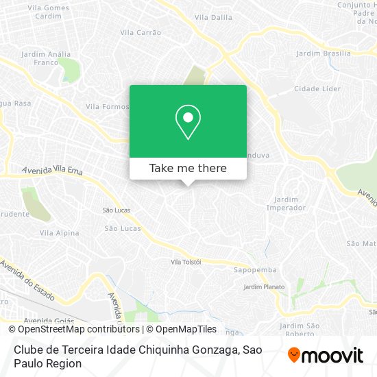 Clube de Terceira Idade Chiquinha Gonzaga map