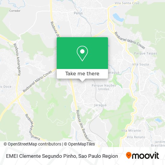 Mapa EMEI Clemente Segundo Pinho