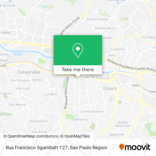 Rua Francisco Sgambatt  127 map