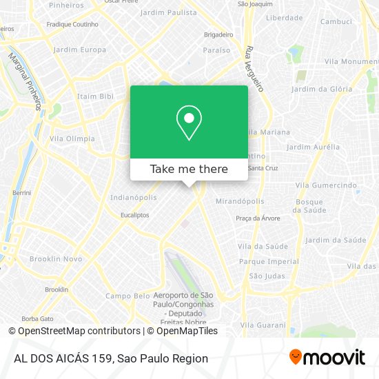 AL DOS AICÁS 159 map