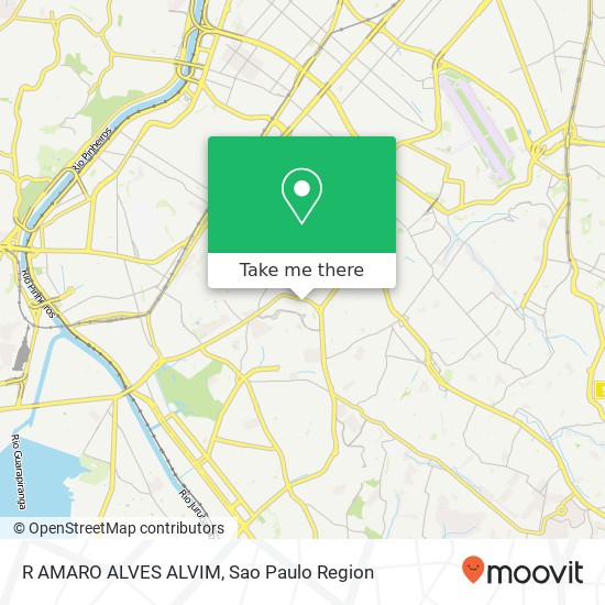 R AMARO ALVES ALVIM map
