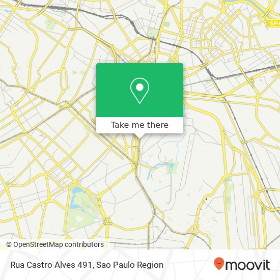Rua Castro Alves 491 map
