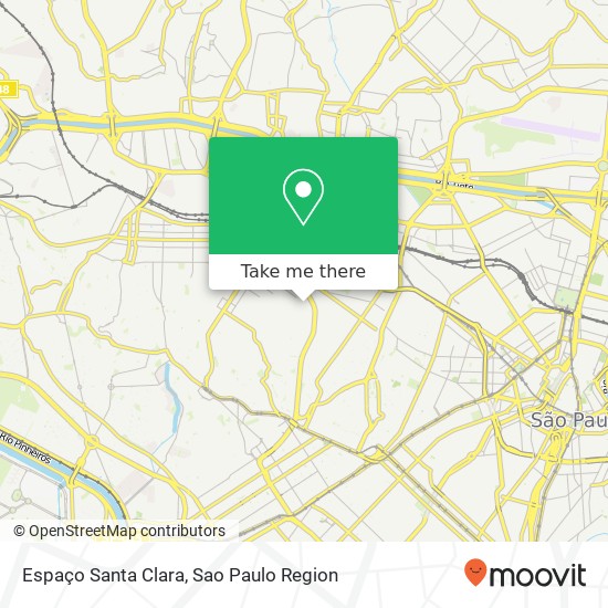 Espaço Santa Clara map