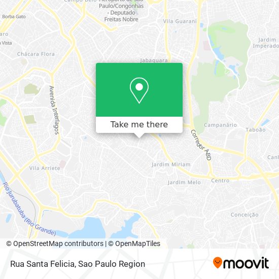 Rua Santa Felicia map