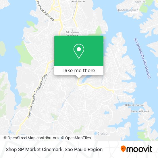 Shop SP Market Cinemark map