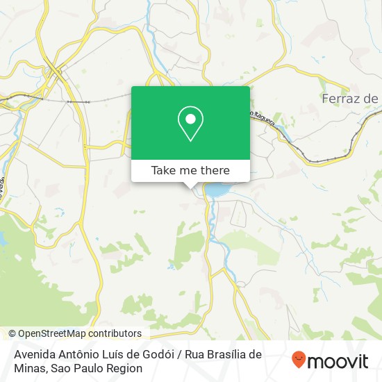 Avenida Antônio Luís de Godói / Rua Brasília de Minas map