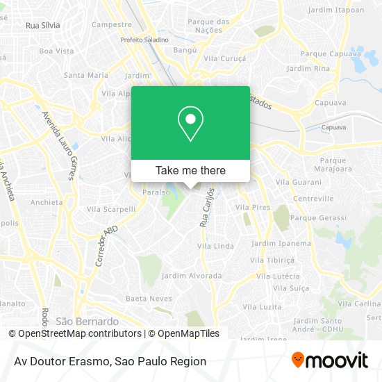 Av  Doutor Erasmo map