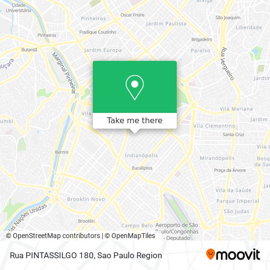 Mapa Rua PINTASSILGO 180