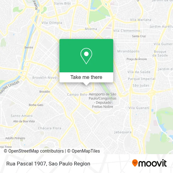 Rua Pascal  1907 map