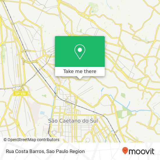 Rua Costa Barros map