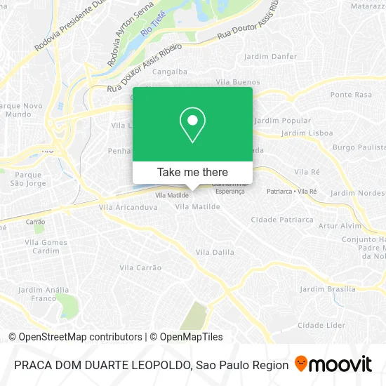 PRACA DOM DUARTE LEOPOLDO map