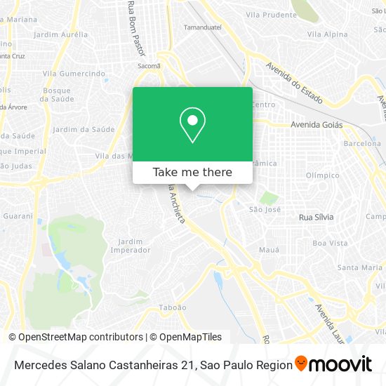 Mercedes Salano Castanheiras 21 map