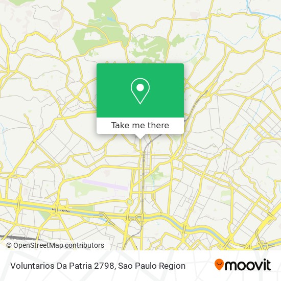 Voluntarios Da Patria 2798 map