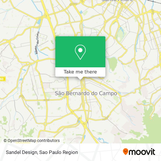 Sandel Design map