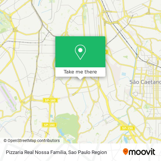 Pizzaria Real Nossa Familia map