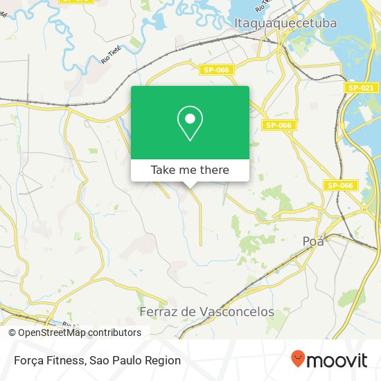 Força Fitness map