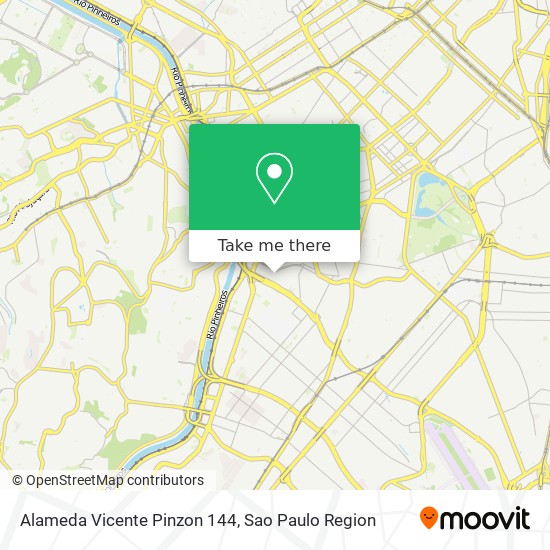 Mapa Alameda Vicente Pinzon  144