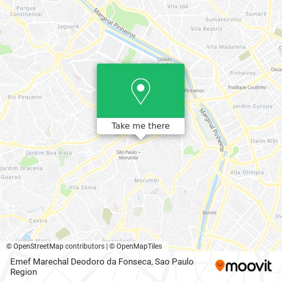 Emef Marechal Deodoro da Fonseca map