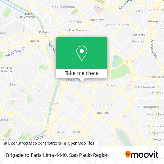 Brigadeiro Faria Lima 4440 map