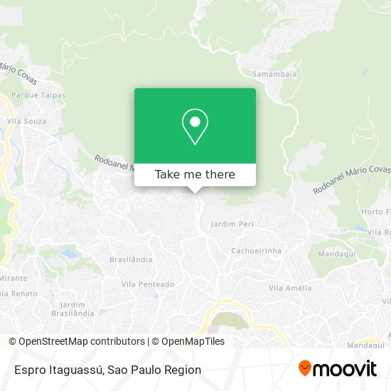 Espro Itaguassú map