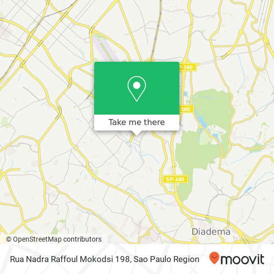 Rua Nadra Raffoul Mokodsi 198 map