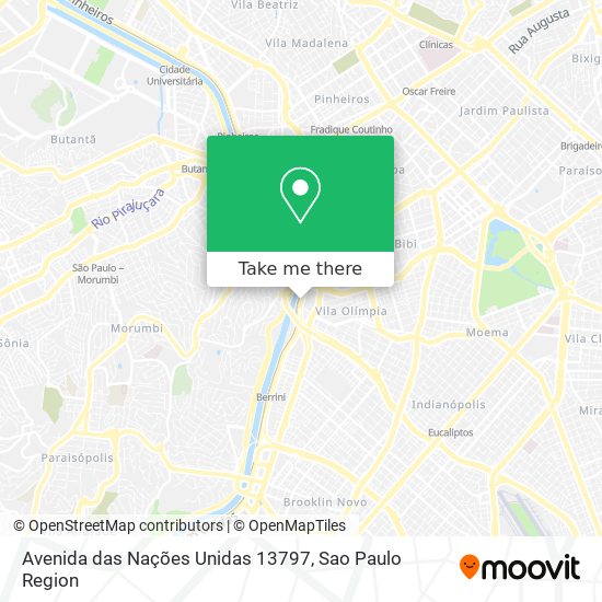 Avenida das Nações Unidas 13797 map