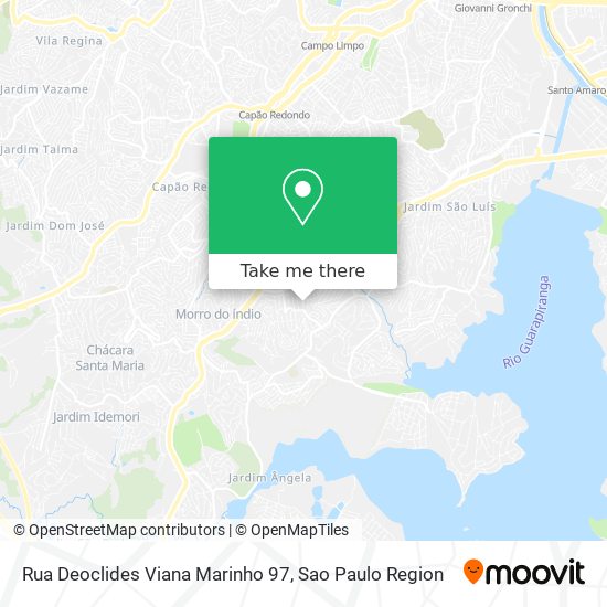 Rua Deoclides Viana Marinho 97 map