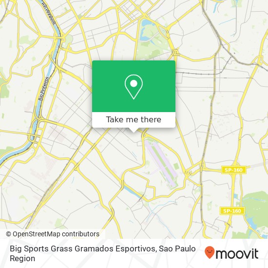 Mapa Big Sports Grass Gramados Esportivos