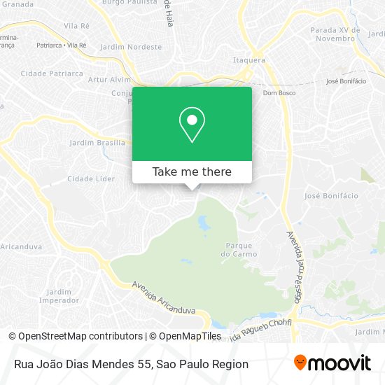 Rua João Dias Mendes 55 map