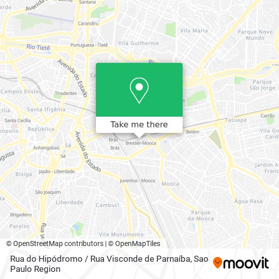 Rua do Hipódromo / Rua Visconde de Parnaíba map