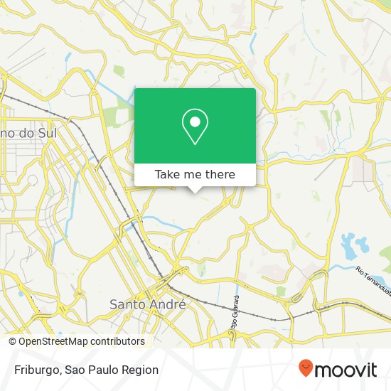 Friburgo map