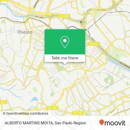 ALBERTO MARTINS MOITA map