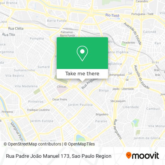 Rua Padre João Manuel 173 map