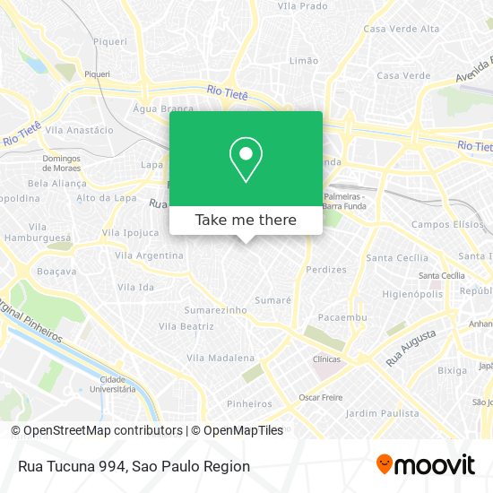 Mapa Rua Tucuna 994