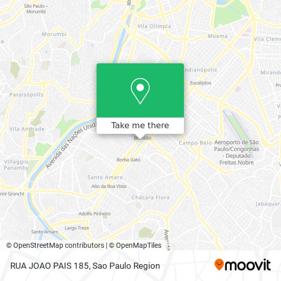 RUA JOAO PAIS 185 map