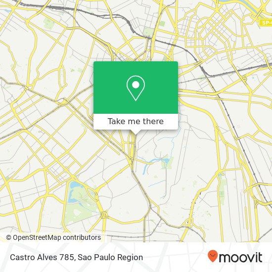 Castro Alves 785 map