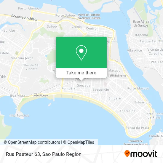 Rua Pasteur 63 map