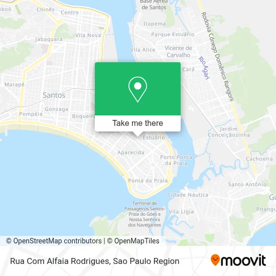 Rua Com Alfaia Rodrigues map