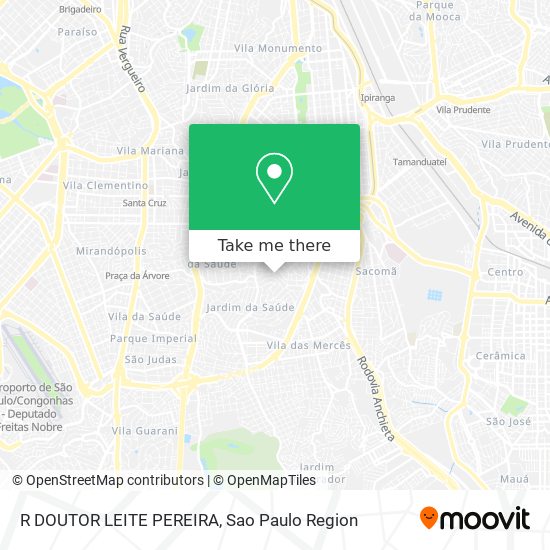 R DOUTOR LEITE PEREIRA map