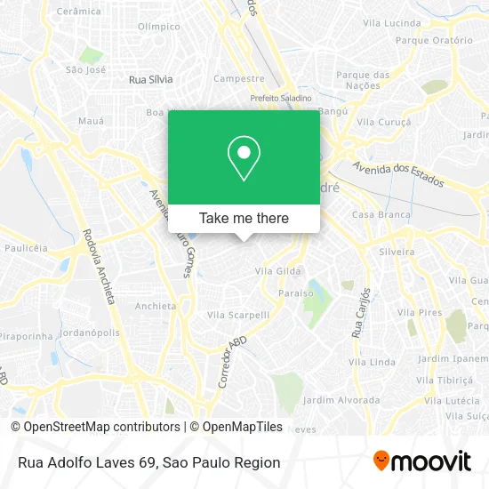 Rua Adolfo Laves 69 map