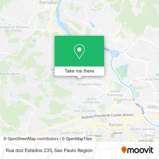 Rua dos Estados 235 map