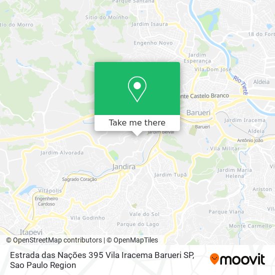 Estrada das Nações  395   Vila Iracema   Barueri   SP map