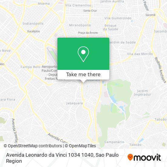 Avenida Leonardo da Vinci  1034 1040 map