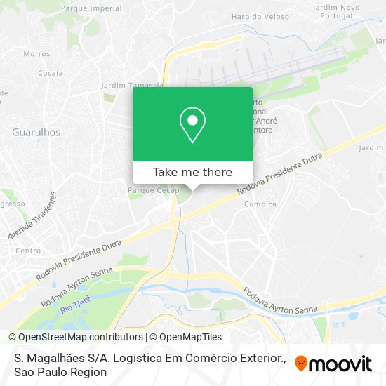 S. Magalhães S / A. Logística Em Comércio Exterior. map