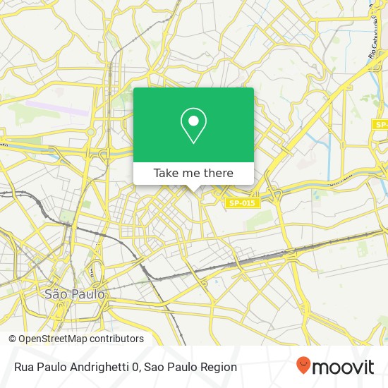 Mapa Rua Paulo Andrighetti 0