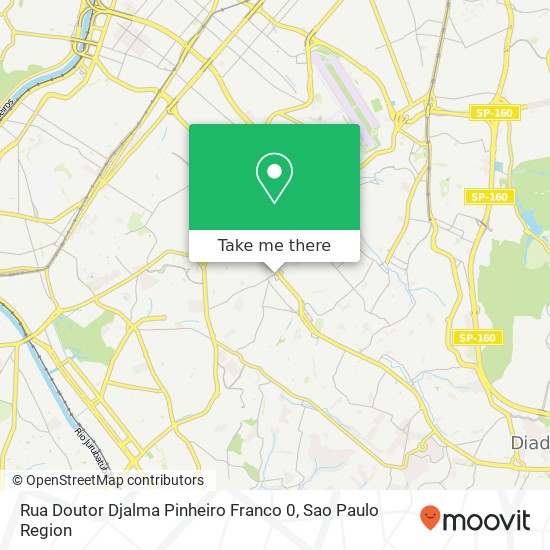 Rua Doutor Djalma Pinheiro Franco 0 map