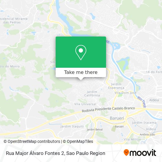 Rua Major Álvaro Fontes 2 map
